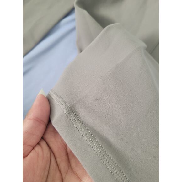 ATHLETA Salutation Stash Pocket High Rise 7/8 Leggings Size 1X Beige Workout Gym - Picture 7 of 10